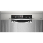 Отдельностоящая посудомоечная машина BOSCH SMS6EMI65Q, Serie 6, полноразмерная, 13 комплектов, 4 программы, защита от протечек, нержавеющая сталь