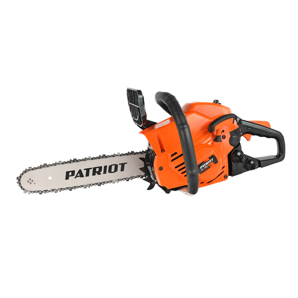 Пила цепная бензиновая PATRIOT PT 385, 38cc, 2.0л.с., шина 14", Easy Start