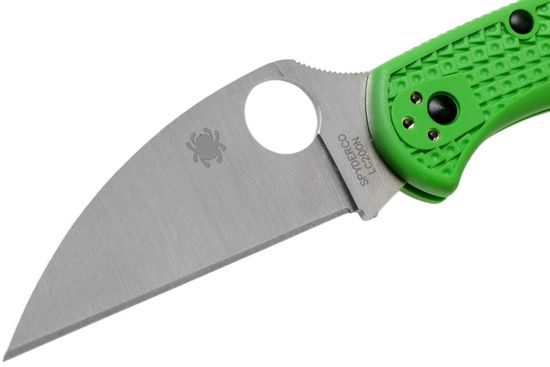 Складной нож Spyderco Spyderco Salt 2 88FPWCGR2 c клинком из стали LC200N Rustproof Steel, рукоять FRN