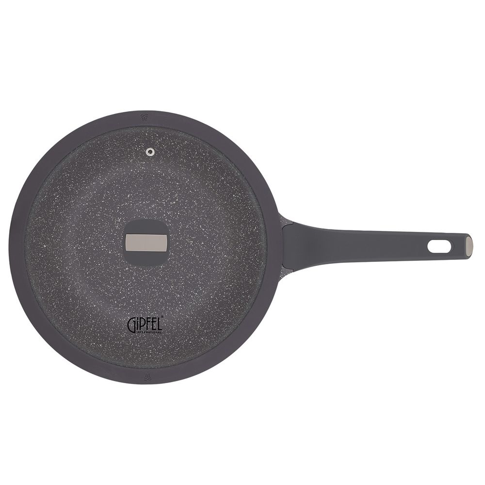 Алюминиевая сковорода-вок Gipfel Omega 52638 28 см