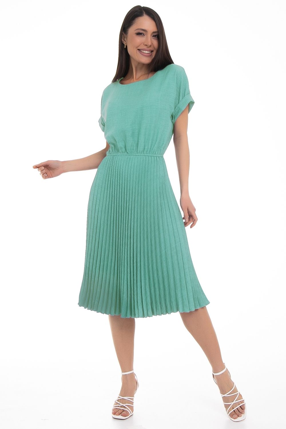 Платье Летнее  (гофре, тиффани) Diolche