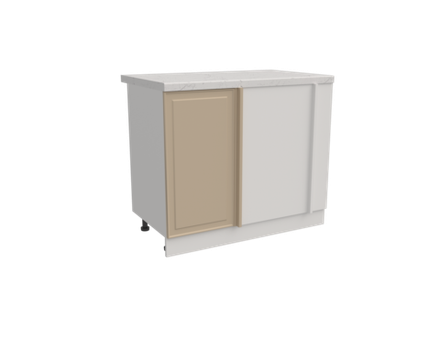 Кухня Модуль ШНУ 990М Белый / Антично-бежевый