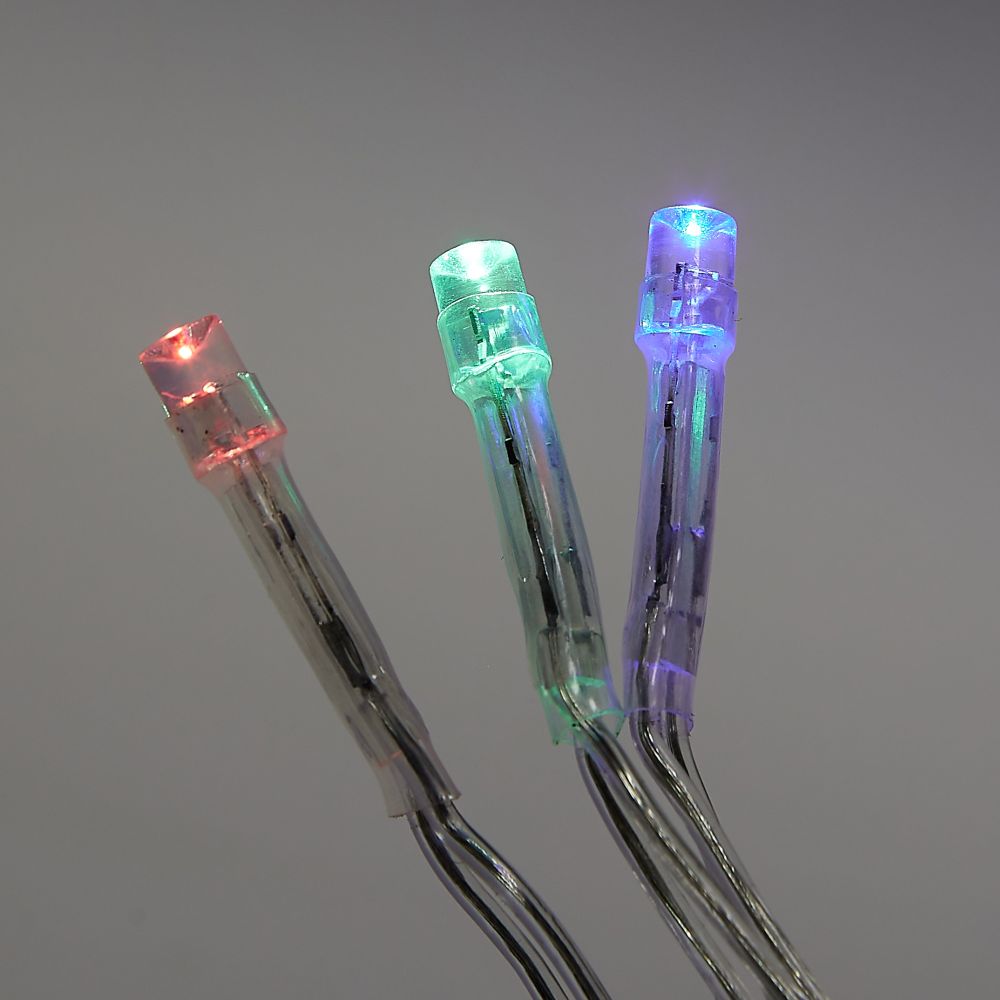 ULD-C3030-192-DTA MULTI IP20 Занавес светодиодный. 3х3м. 192 светодиода. Разноцветный свет. Провод прозрачный. TM Uniel