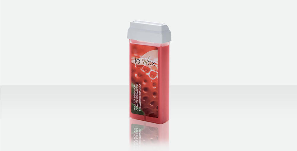 ITALWAX / Воск для депиляции в картридже Италвакс 100 мл. Клубника