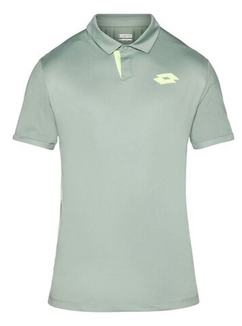 Мужское теннисное поло Lotto Tech IV D1 - кувшинка серая