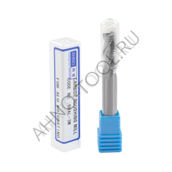 Фреза твердосплавная обдирочная 12мм (L=75, l=30, хв=12) Z3 30° по алюминию и цвет.металлам BRAL-3W-