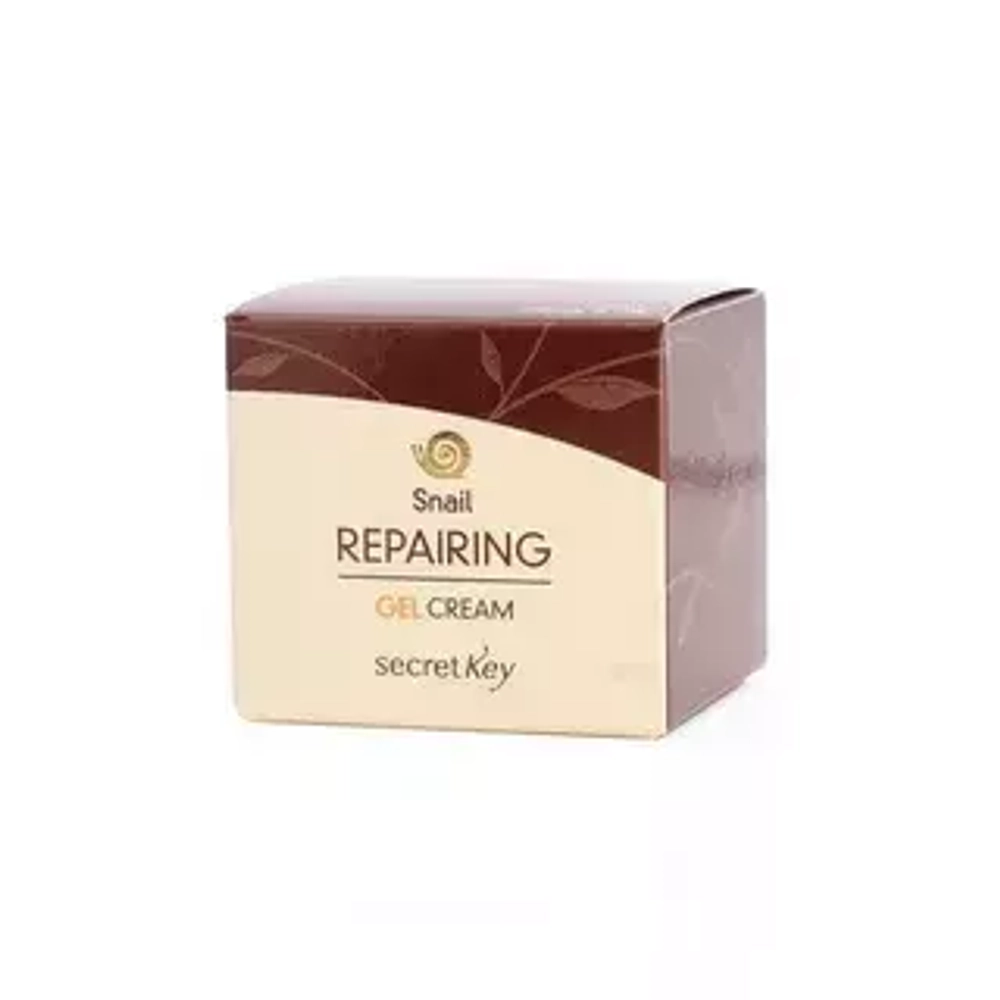 Восстанавливающий крем для лица с муцином улитки Secret Key Snail Repairing Cream, 50 мл