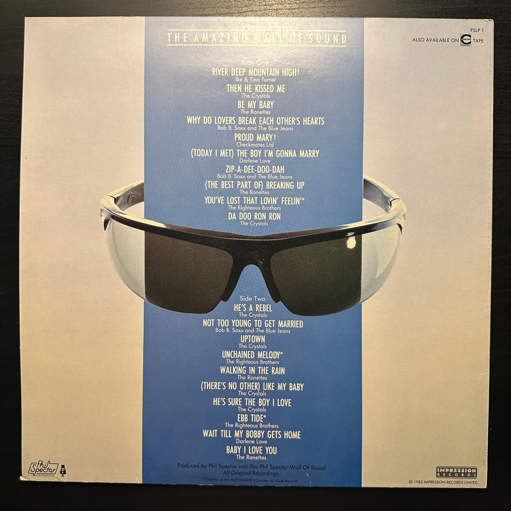 Phil Spector's Greatest Hits (Англия 1983г.)