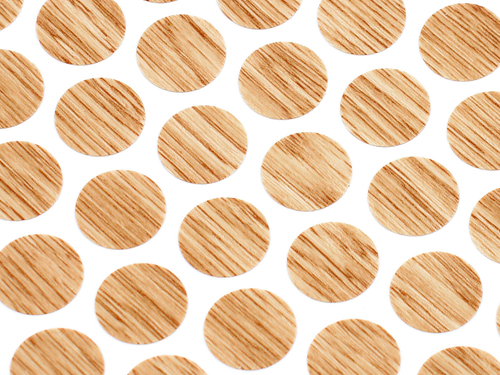 Заглушка самокл WEISS D=14мм А-7520 дуб (2500шт)