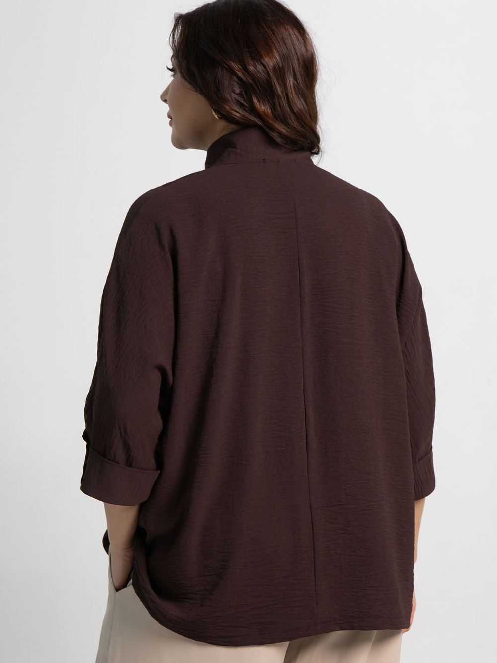 Блуза Серенада (шоколад) Б15553-24М LT Collection