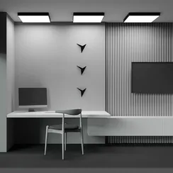 Потолочный светильник Зон / Zon 90 Вт 3000 К 120° Technical c032cl-90w3k-sq-b