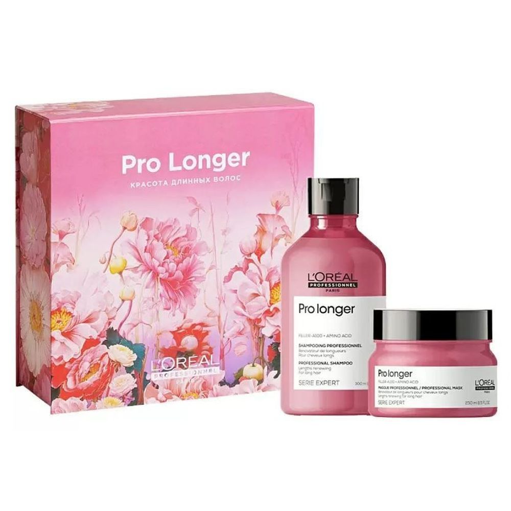 L&#39;Oreal Professional Pro Longer - Набор Шампунь + Маска (300 мл + 250 мл)