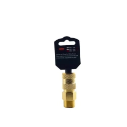 Быстроразъем RF-BSE1-4SM пневматический с клапаном, наружная резьба 1/2" (в пластиковом держателе) ROCKFORCE
