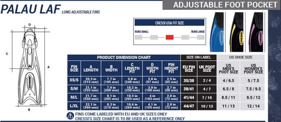 Набор для снорклинга детский Cressi Mini Palau Bag синий