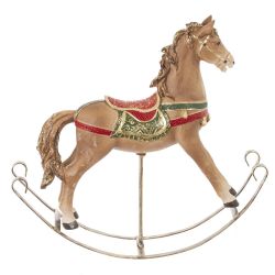 GAEM Фигурка декоративная "Лошадка-качалка", L30 W8 H26,5 см