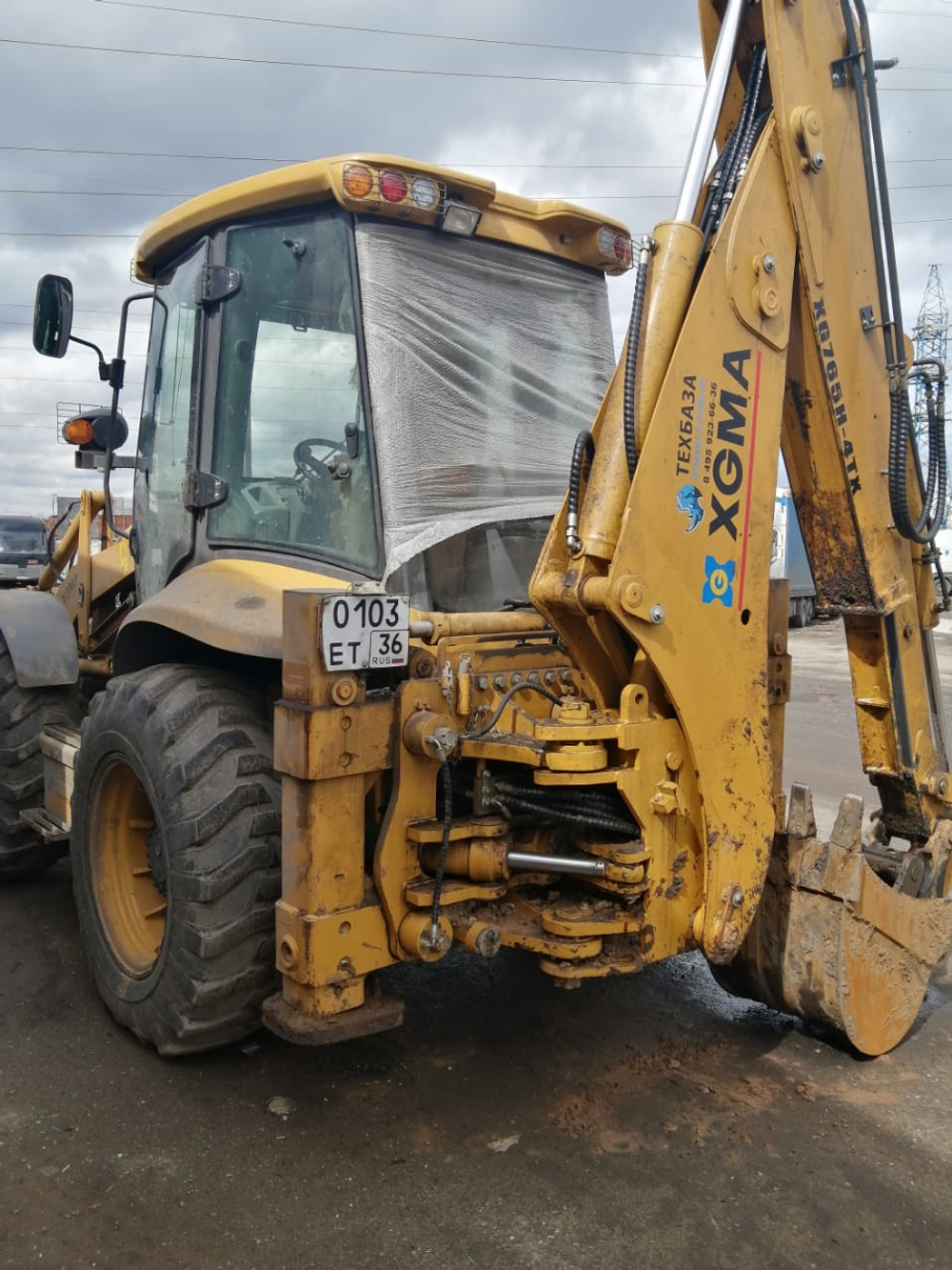 XGMA XG765* Экскаватор-погрузчик XG765H-4TX (Дизельный, 4,8 л, 102 л.с., АТ)