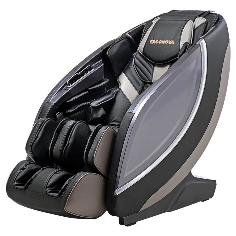 Массажное кресло Ergonova ErgoLine 4 Black Grey