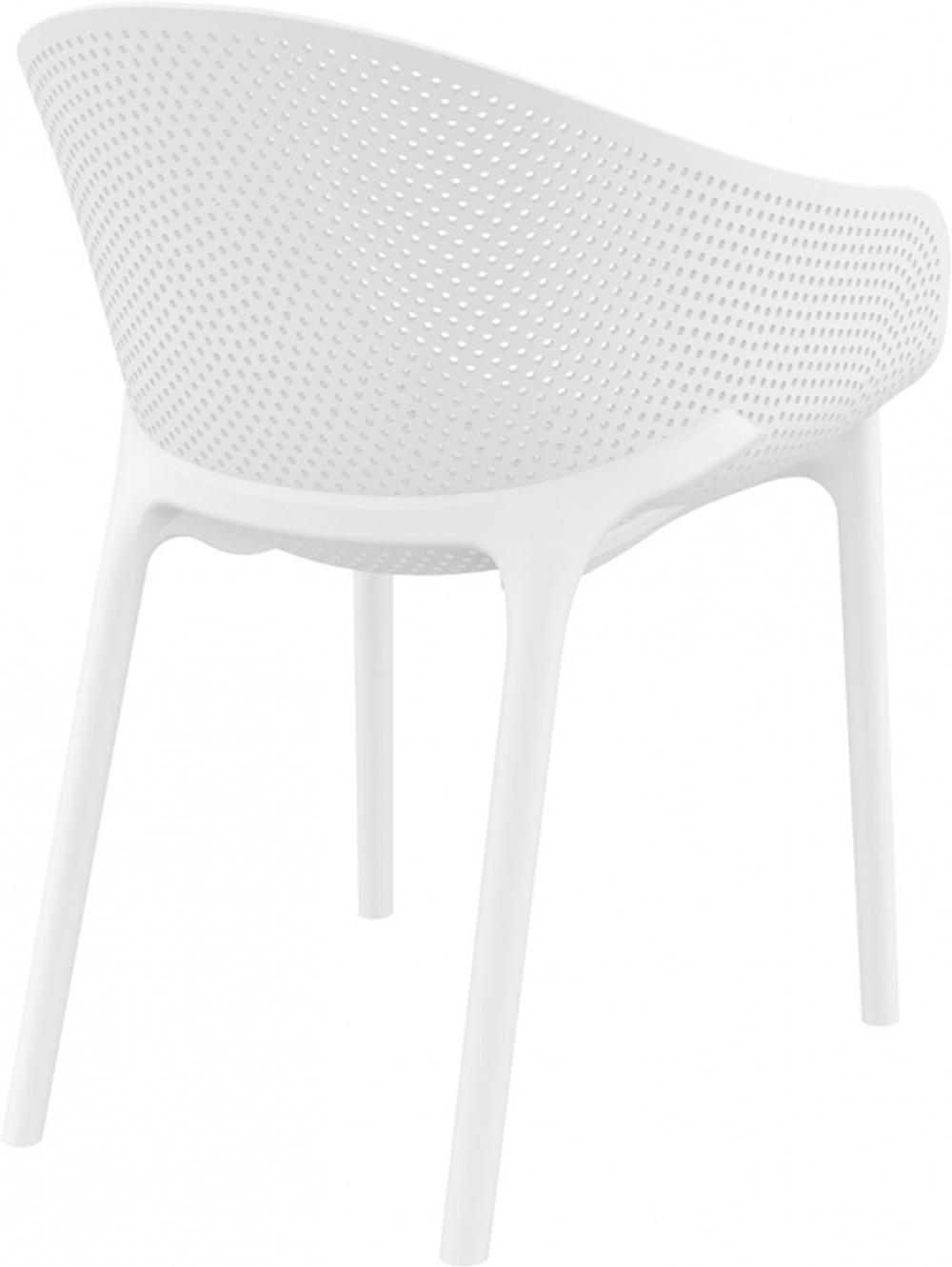 Кресло пластиковое Siesta Contract Sky Pro, белый