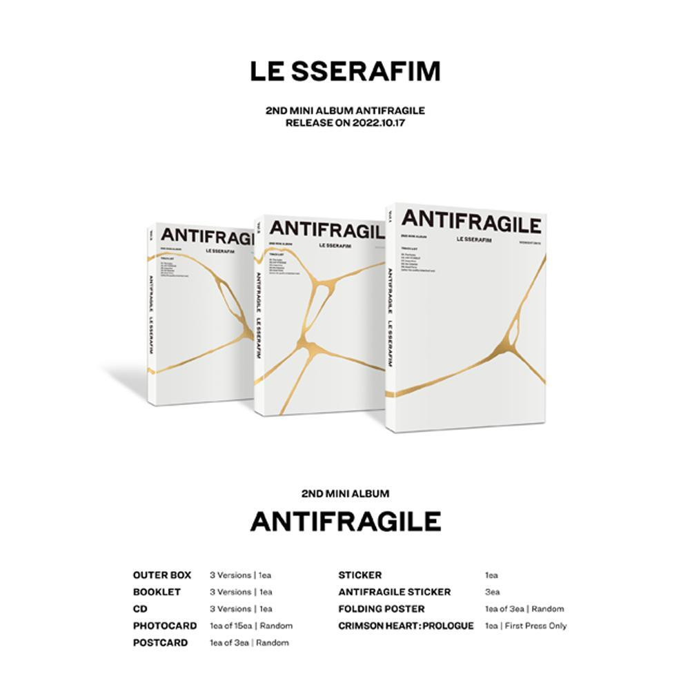 Альбом LE SSERAFIM - ANTIFRAGILE