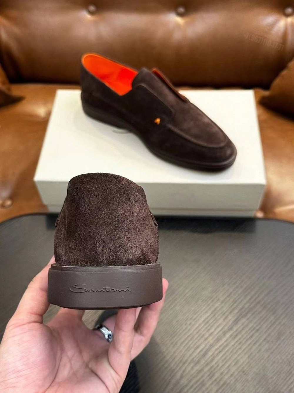 Лоферы Santoni