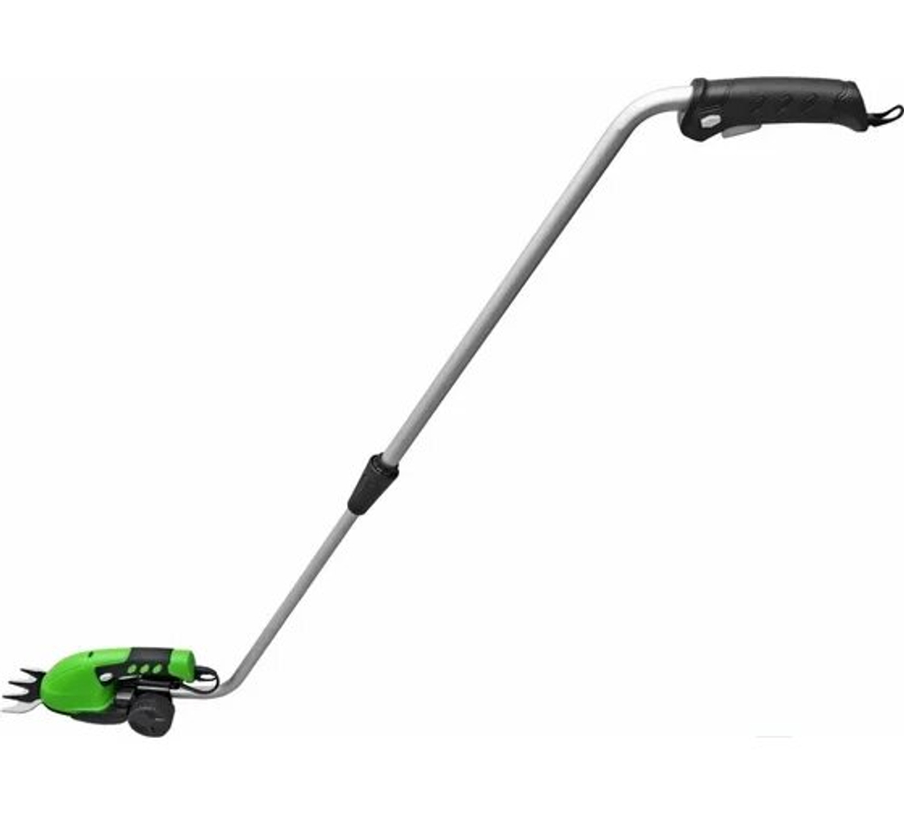 Ножницы аккумуляторные GREENWORKS G7,2GS 7,2V со встроен.аккум.2 Aч и телескоп.ручка (1600807)