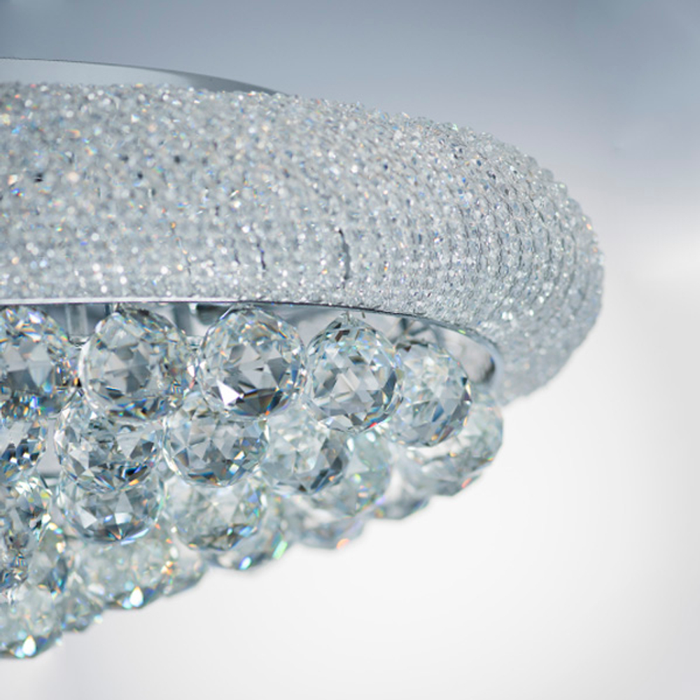 704214 Люстра потолочная MONILE 21х40W E14 ХРОМ