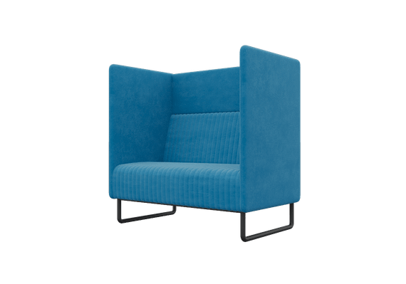 Bronks Диван одноместный BROS-1 Forward 785/Металл Черный 1050*760*1180