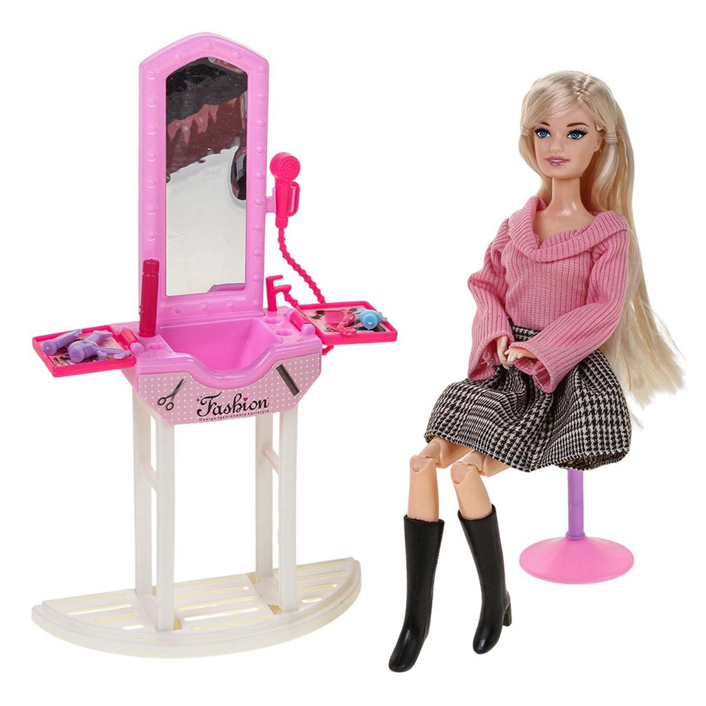 Кукла тип модель, с аксесс. коробка 68114-1