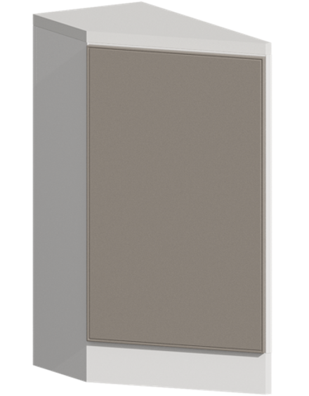 Кухня Модуль ШНТ 300 (левый) Белый / Грей Софт