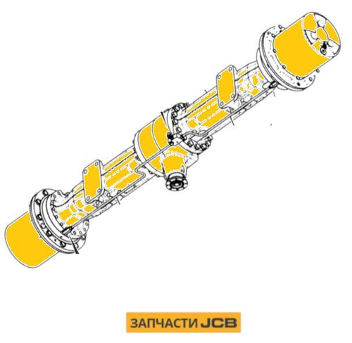 Мост задний JCB 332/J6637