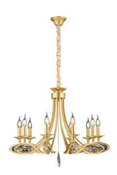 1870/10 BRS CP (1) Люстра Veneto Luce (NW)