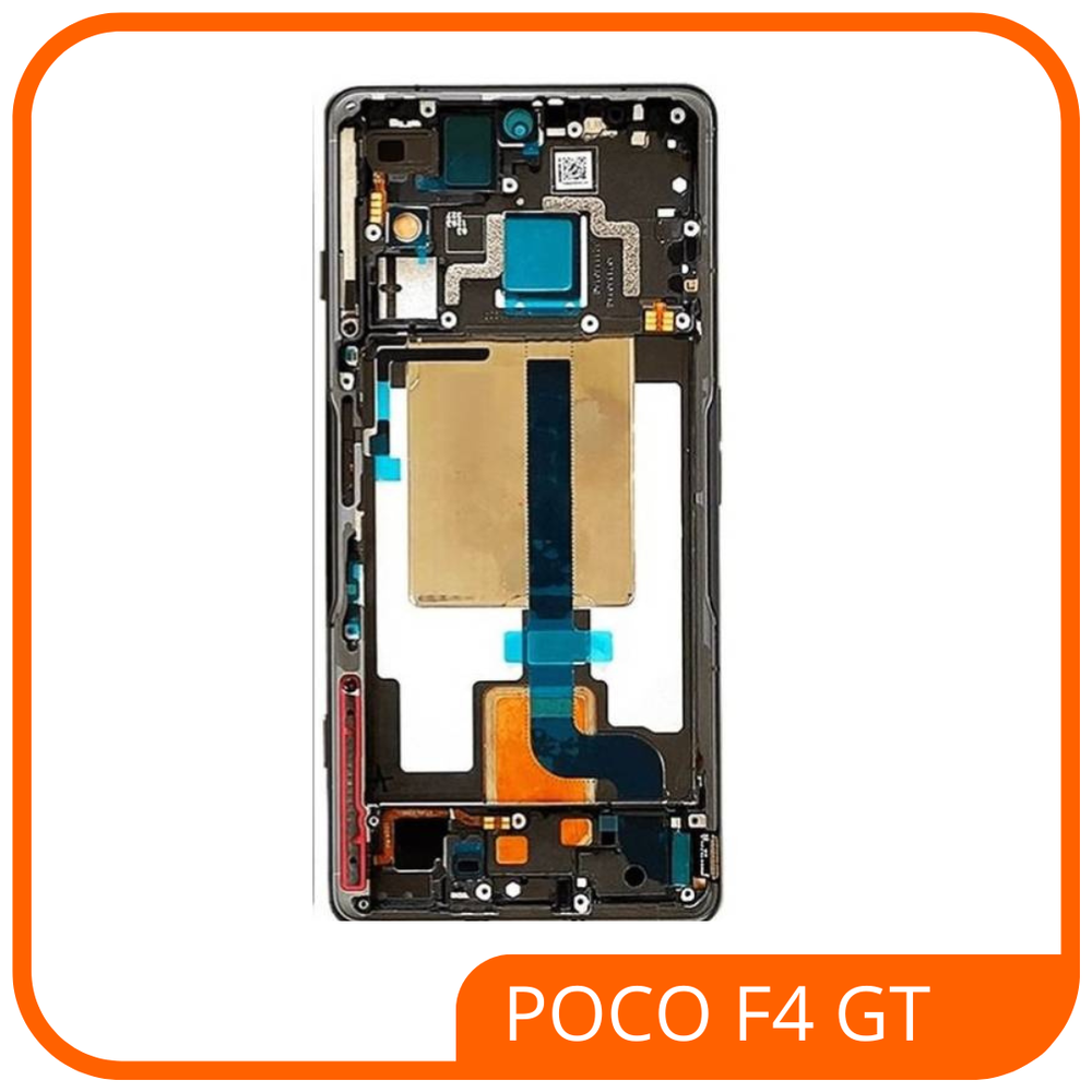 Poco F4 GT (21121210G) / 
(Дисплейный модуль с тачскрином) (в рамке) (ORIG-SP)