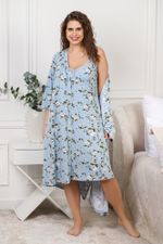 Халат Модест-3 Виотекс ГОЛУБОЙ