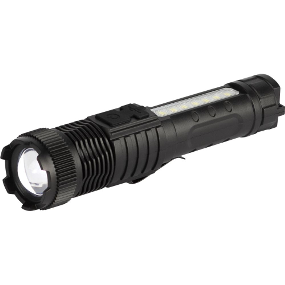 Светодиодный фонарь ЭРА UA-401 универсальный аккумуляторный 3 Вт LED + 3 Вт COB оптический Zoom 3 режима магнит type C