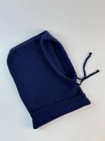 капор зимний и осенний капюшон- снуд вязаный ангора