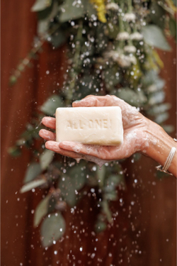 Dr. Bronner’s Rose - кусковое мыло /   140  g  / GTIN 0018787231401