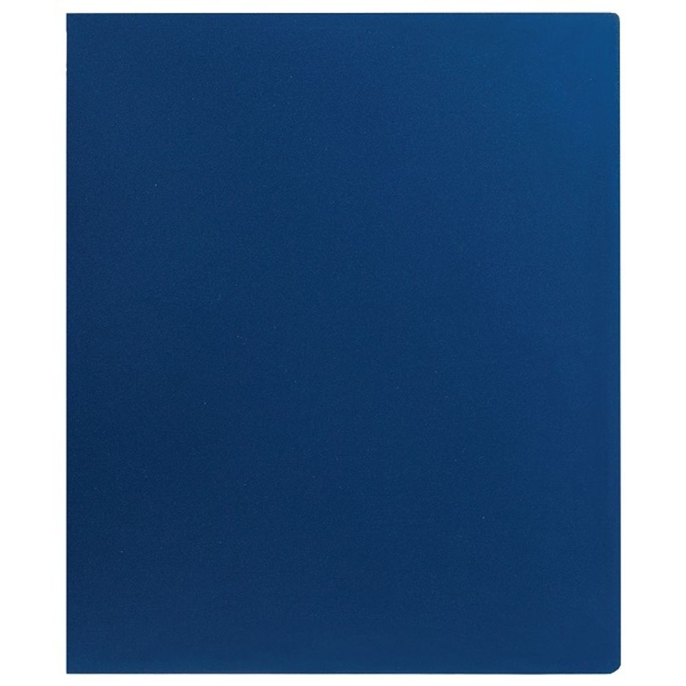 Папка на 2-х кольцах, 40мм, Staff, 500мкм, синяя