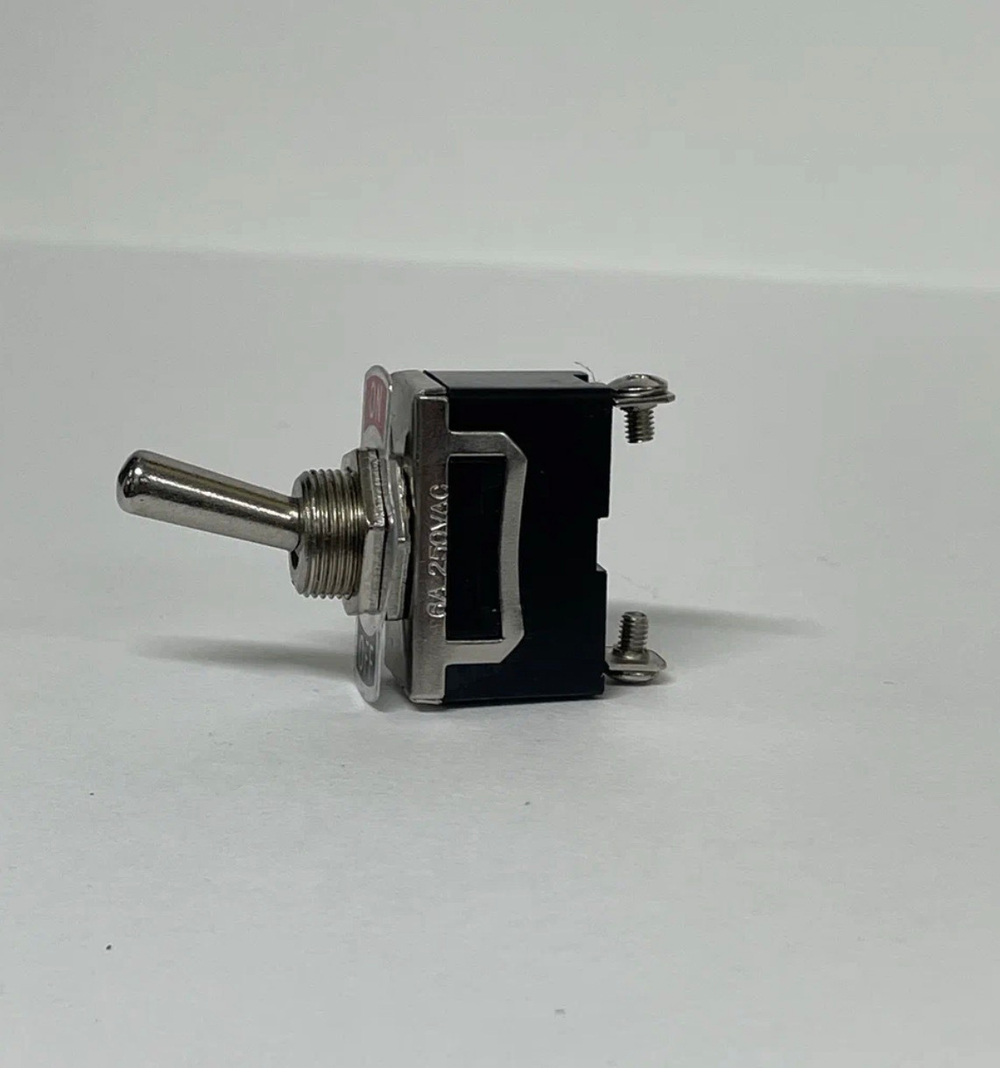 ON-OFF (2 контакта) / Тумблер выключатель на 2 контакта ON-OFF 10 ампер 125 vac TG (1 шт.)