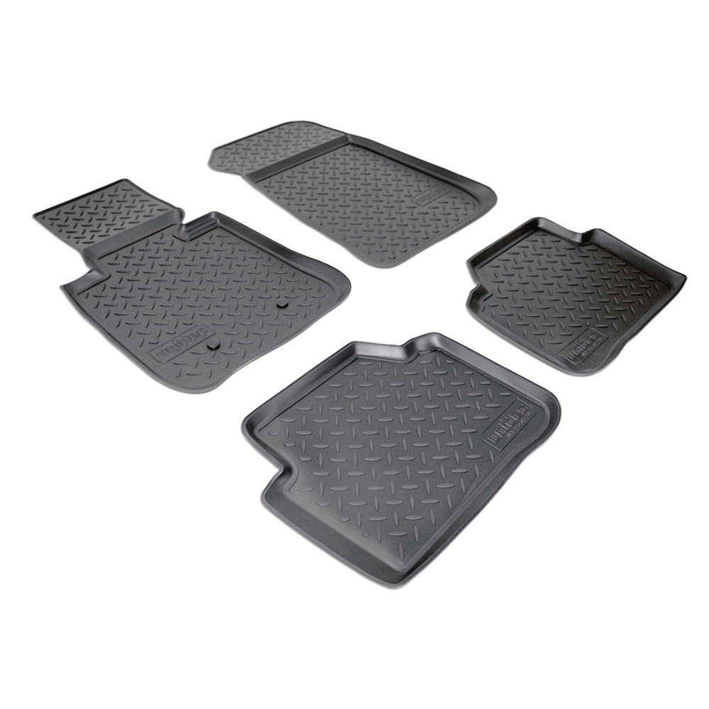 Ковры в салон Norplast/Unidec для BMW 3 в кузове E90 (2010-2012), Черный, арт.NPL-Po-07-20