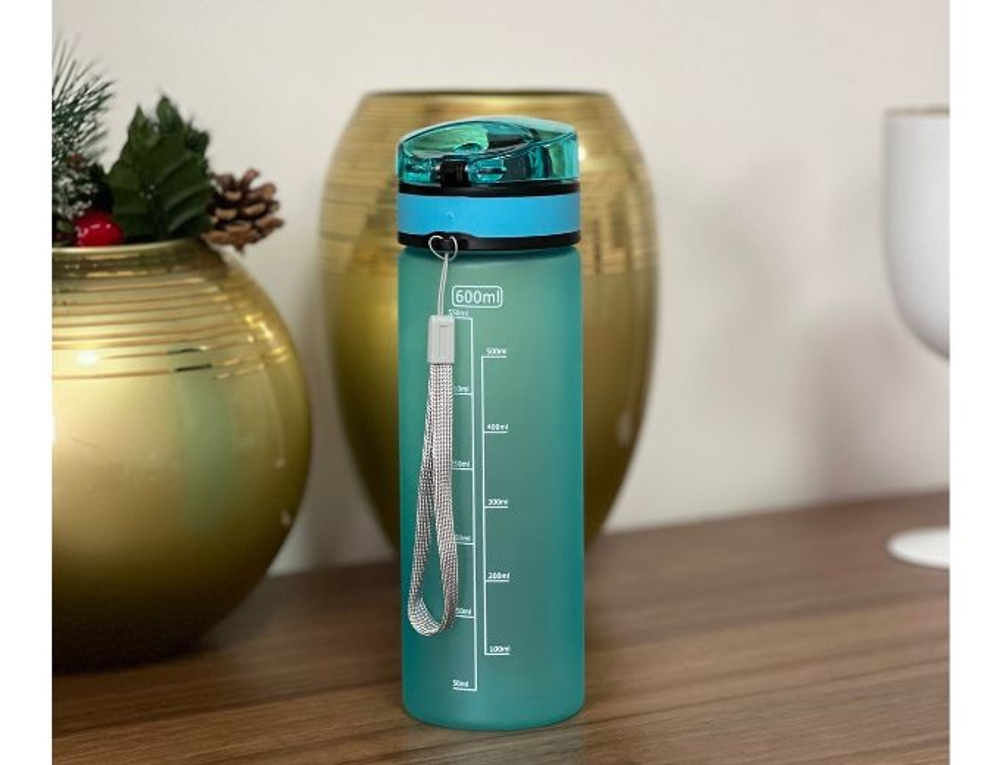 Бутылка для воды 630 ml KROSS, голубой