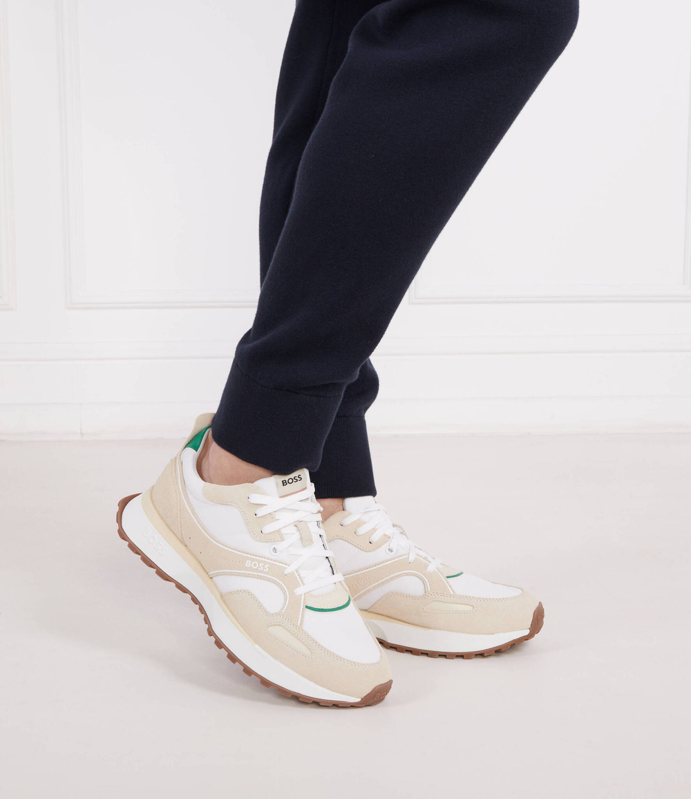 Кроссовки Jonah BOSS BLACK - бежевый(50493220)