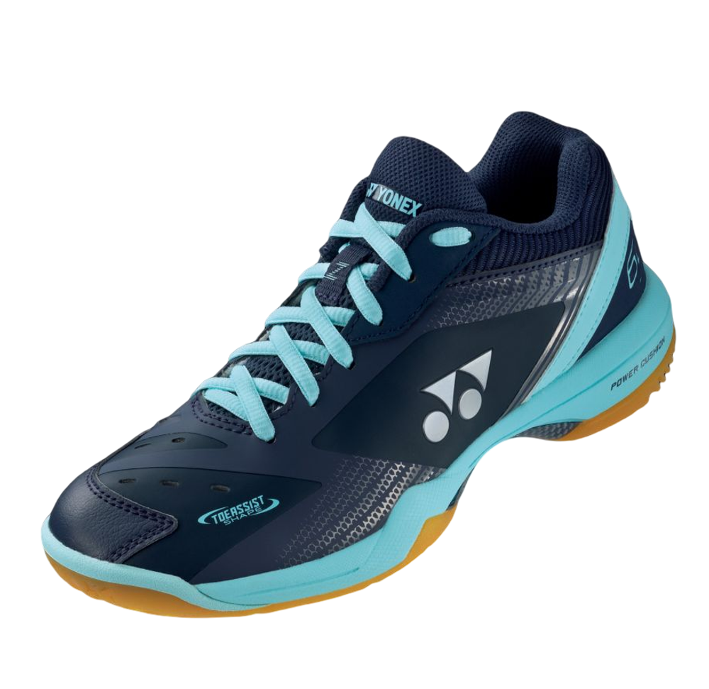 Женские кроссовки для бадминтона/сквоша Yonex Power Cushion 65 Z - navy/saxe