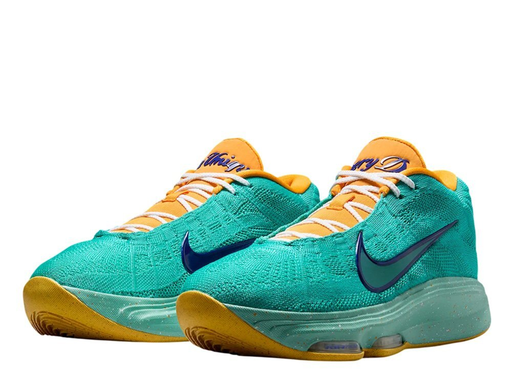 Баскетбольные кроссовки Nike GT Hustle 3 x Victor Wembanyama “Dusty Cactus” Dusty Cactus/Green Frost-Sundial-Concord