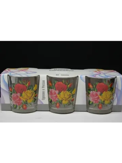 Стакан низкий " Капсульная коллекция- Розы"