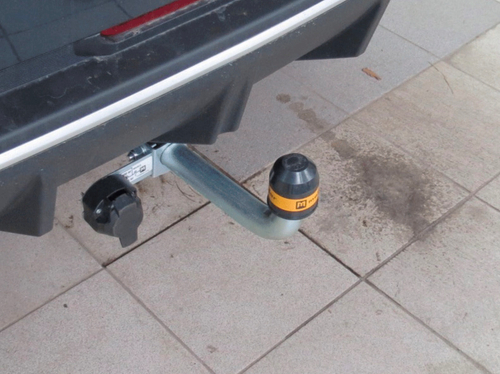 Фаркоп с эл-кой Smart для Haval F7, F7x 2024- (оцинкованный шар)(паспорт и сертификат в комплекте) 93119-A.Motodor