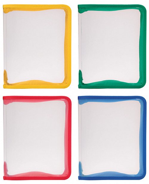 Папка на молнии пластиковая ErichKrause® Zip Folder, B5, ассорти.