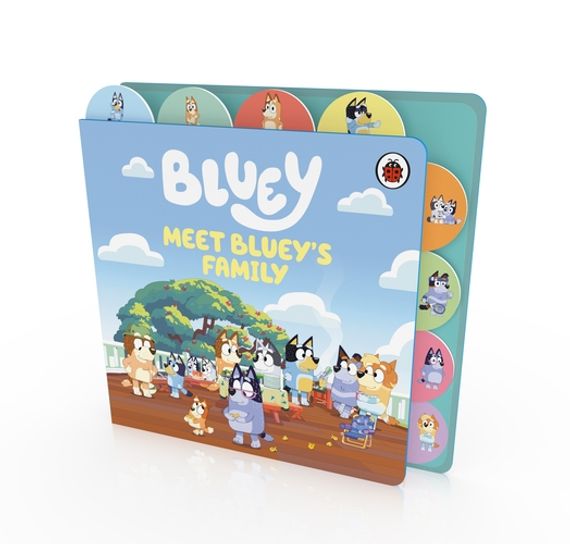 Bluey: Meet Blueys Family: Tabbed Board