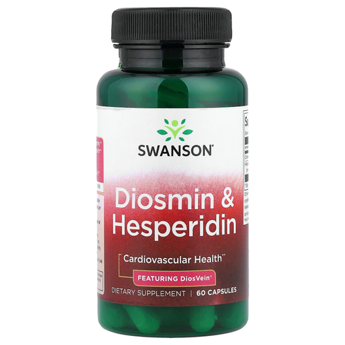 Swanson Vitamins, Диосмин и гесперидин, 60 капсул