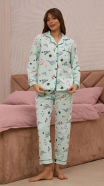 [m]Пижама штаны и рубашка д/р 2604