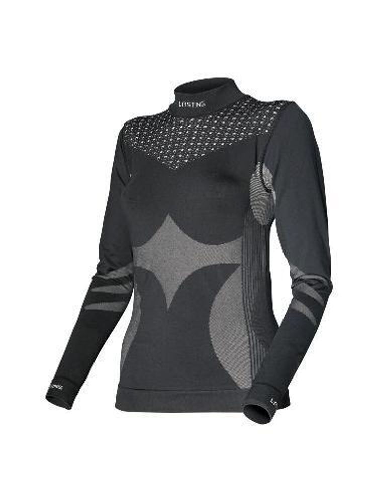 Футболка  женская Angelina/ дл.рукав/ синтетика 320/ черный/ L-XL, Angelina9080LXL